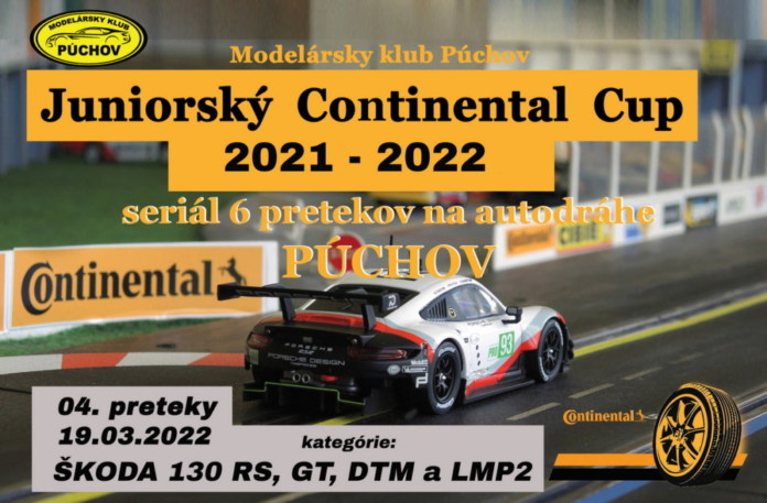 00 - JUNIORSKÝ CONTINENTAL cup – 04 preteky oznam