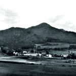 Pohľad na obec Trstie. Zdroj archív Jozefa Capáka.
